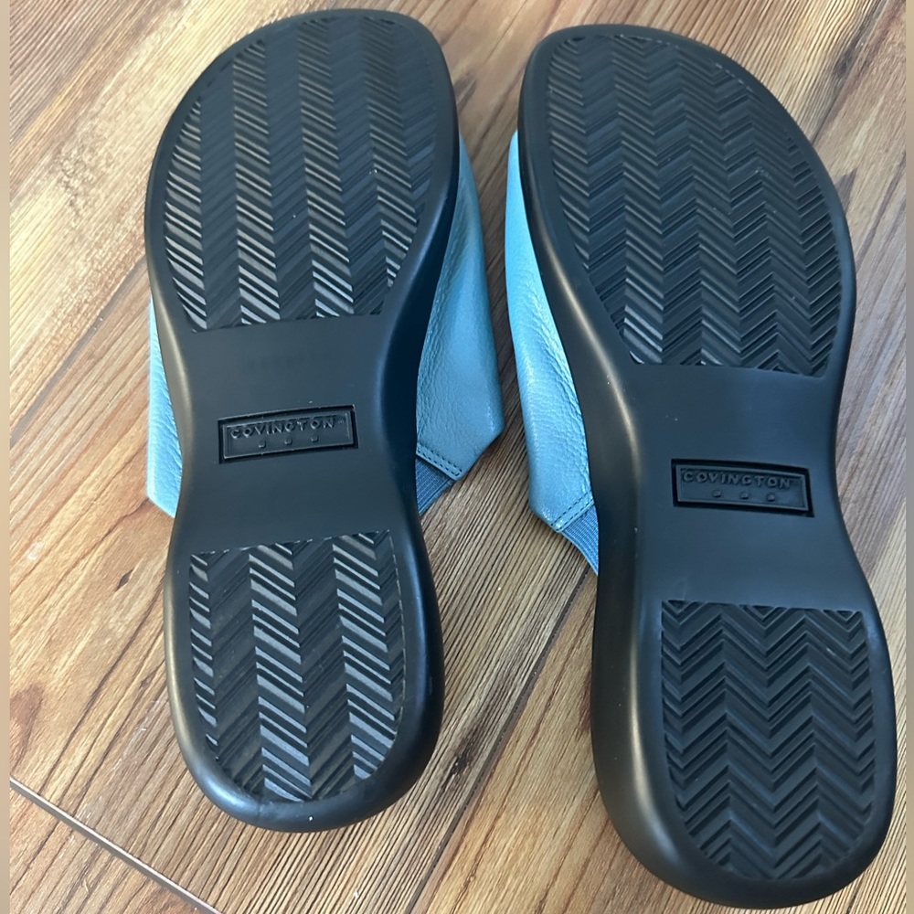 VINTAGE | COVINGTON | LIGHT BLUE | LEATHER - Picture 3 of 4